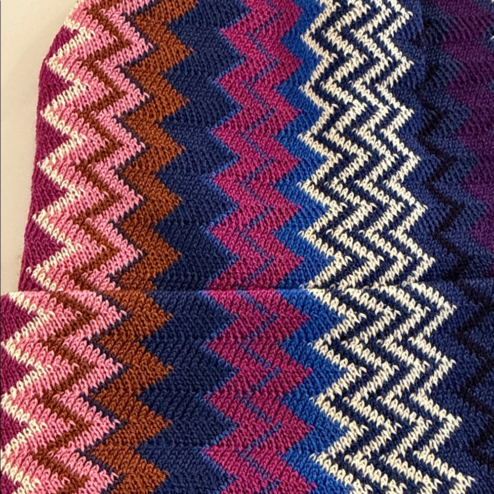 Missoni Multicolor Zigzag Beanie, New With Tags - Picture 3 of 3
